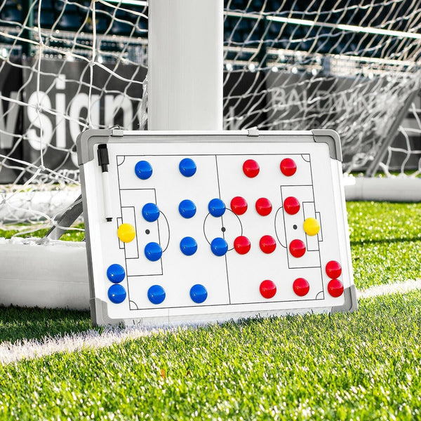 Magnetic Soccer Football Coach Board Portable Clipboard Tactical Board Kit