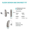 Bluetooth Hearing Aids Invisible Noise Cancelling RIC Digital Sound AmplifierBTE