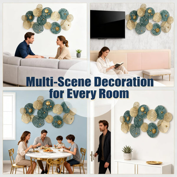 Simple Art Soft Decoration Wall Hanging Decor Bar Cafe Living Room 126X67cm