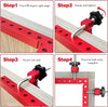 4 Pack Right Angle Clamp 160mm Woodworking Carpenter Cormer Clamping Tools AU