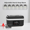 Electric Heated Lunch Box Heating Hot Travel Bento Food Warmer Travel Lunch Box