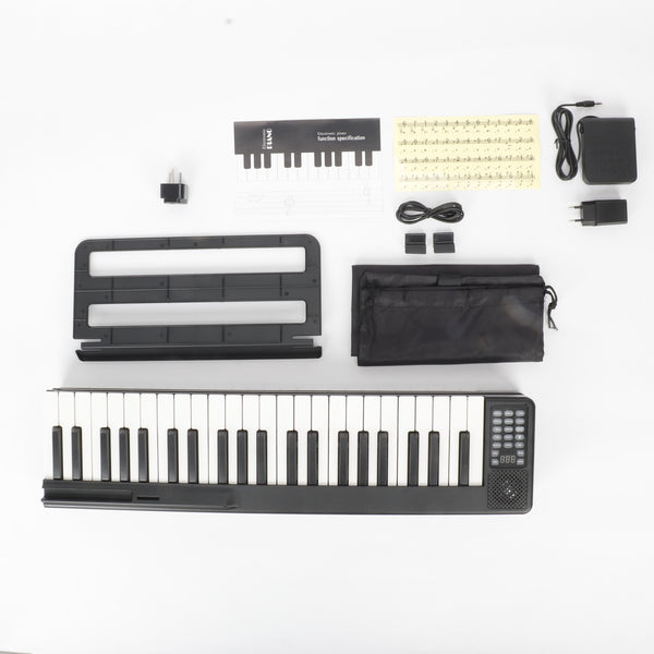 88 Keys Electric Piano Foldable Portable Digital Electronic Keyboard Piano w/Bag