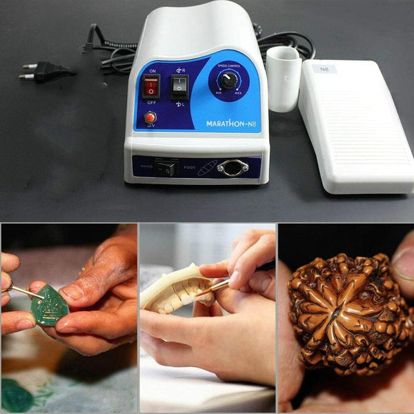 Electric Dental Lab Micro Motor Pro Marathon N8 Micromotor Polishing 45000 RPM