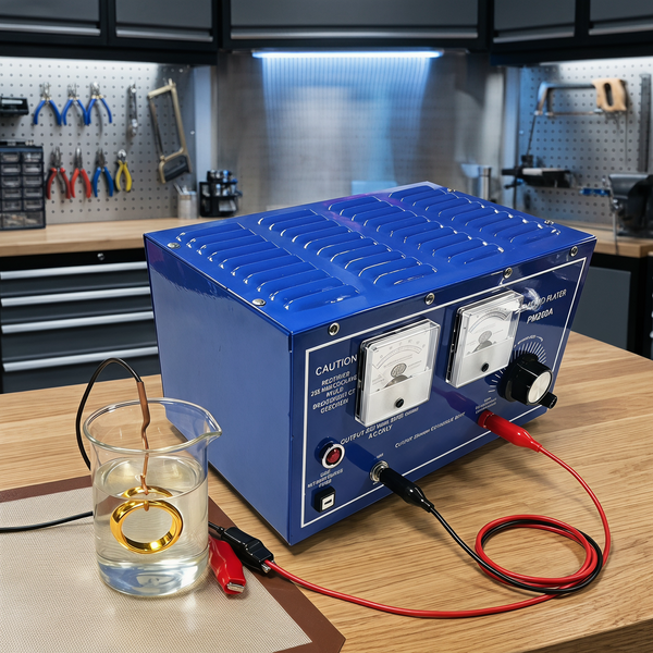 Gold Plating Machine 30A Jewelry Electroplating Plater Rectifier Goldsmith Tool