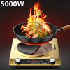 5000W Induction Cooktop Electric Stove Cook Top Microcrystalline Concave Cooker