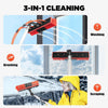 5m/7m Solar Panel Brush Cleaning Kit Spray Water Fed Pole Window Glass Washing