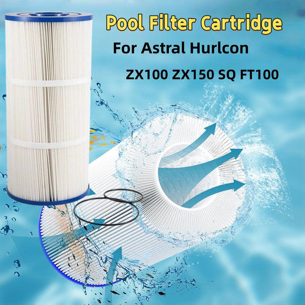 Swimming Pool Replacement Filter Cartridge Replaces For Astral Hurlcon ZX100