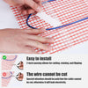 150W/m²  Floor Heating Kits Underfloor Various Sizes Electric Undertile WIFI