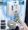 Window Cleaning Robot 3000Pa Remote Control Dual Water Spray Home Window Cleaner
