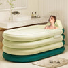 Ice Bath Tub for Athletes Cold Water Therapy Hot Tub Portable Folding Bathtub