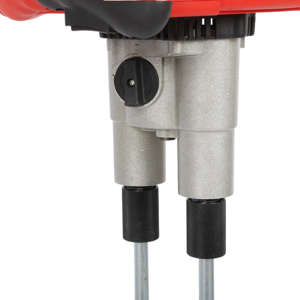 6 Speed Electric Cement Mixer Paint Concrete Mortar Mixing Drill Double Paddle