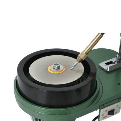 180W Gem Faceting Machine&Flat Grinder Jewel Polisher Crystal Engraving Drilling