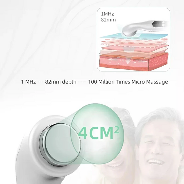 Ultrasound Therapy Machine Shock Waves Physiotherapy Device Massager Machine