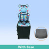 2pcs Travel Seat for Kids Toddlers Ride-On Suitcase Flight Child Carrier