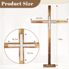 190cm Large Standing Wooden Cross Decorative Cross for Christmas Easter Wedding