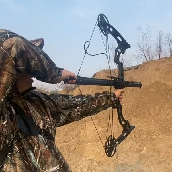 Archery Compound Bow Rapid Steel Ball Launcher Single/Double Hunting  Accessorie