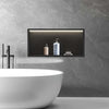 Shower Niche Recessed Storage Shelf Wall Organize 304 Stainless Steel with LED