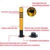 60cm Pipe Steel Yellow Safety Bollards Parking Barrier Post with Bolt  AU