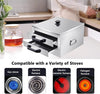 Cantonese Rice Noodle Rolls Machine,Double-layer Steamer Vermicelli Roll Steamer