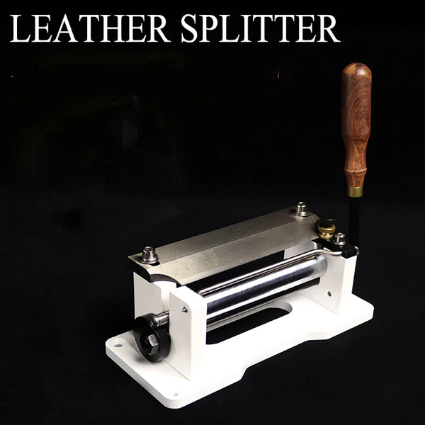 Leather Splitter Manual Leather Skiver Peeler Leather Paring Peeling Machine DIY