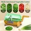 3mm Manual Scallion Chopping Machine Vegetable Shredder Green Onion Cutter AU