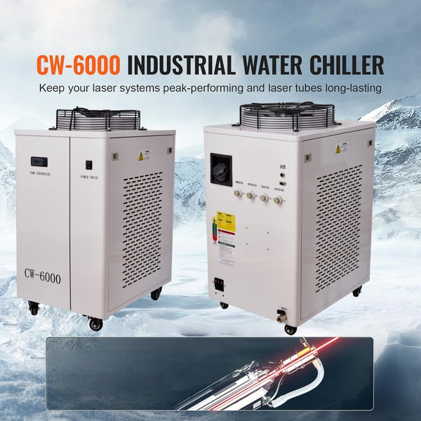 15L Industrial Water Chiller 2HP Water Cooling System for CO2 Laser Engraving AU
