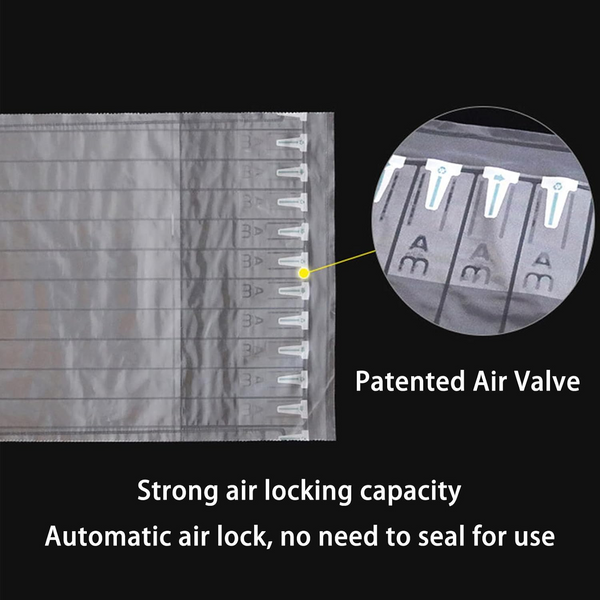 50 Pack 14-15'' Laptop Air Column Inflatable Packaging Protective Bags Hand Pump