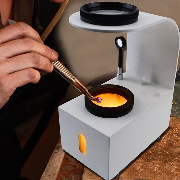 Desktop Polariscope With LED for Gemstones & Crystals Jewelry Mineral ID Tool