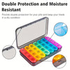 Pill Box Weekly 7 Day 4 Times Medicine Tablet Organizer Dispenser Large Capacity