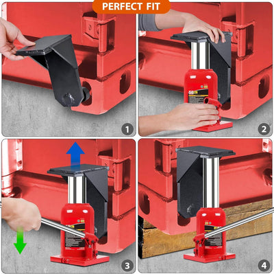 2Pcs Upgrade Superior Shipping Container Jack Leveling Attachment Jack Lug