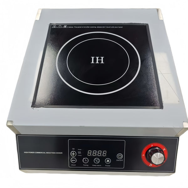 Portable Commercial Cooktop 5000W Induction Burner with Temp Settings Timer AU
