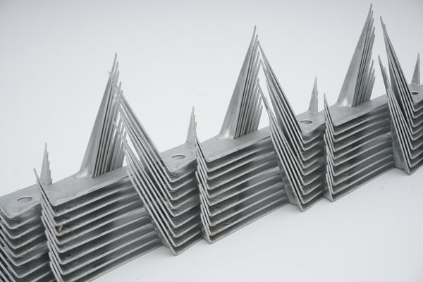10Pcs Galvanized Wall Spikes Security Outdoor Wall Anti Climb Fencing Spikes