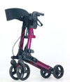 2in1 Wheelchair Walking Frame Rollator Adjustable Mobility Walker Aid Wheels