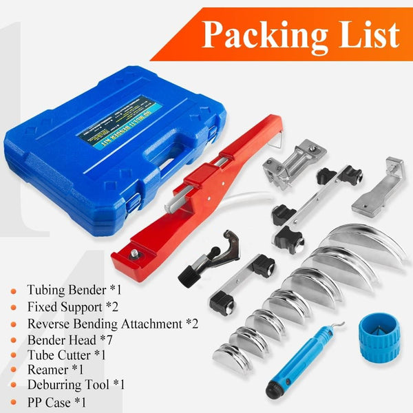Pipe Tube Bender Ratcheting Tubing Bender Pipes Bending Tools Air Conditioning