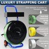 Strapping Dispenser Trolley Portable Plastic Strap Cart & Tray for 20cm Bundles