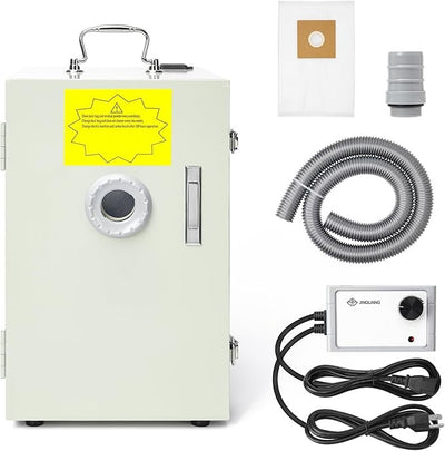 Dental Lab Vacuum Cleaner Single-Blade Wheel Dust Collector Extractor AU Plug