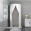 100x200cm Portable Round Shower Curtain for Outdoor Camping Beach Shower Toilet