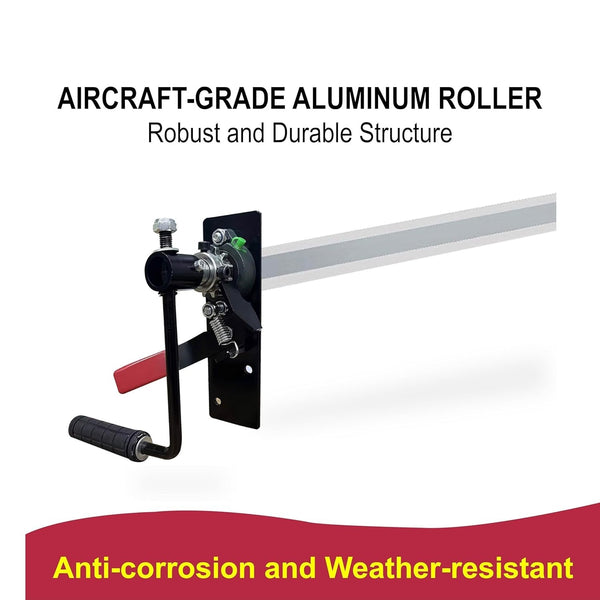 2-2.8m All Trucks Manual Dump Trailer Tarp Roller Manual Pull Tarp Roller Kit AU
