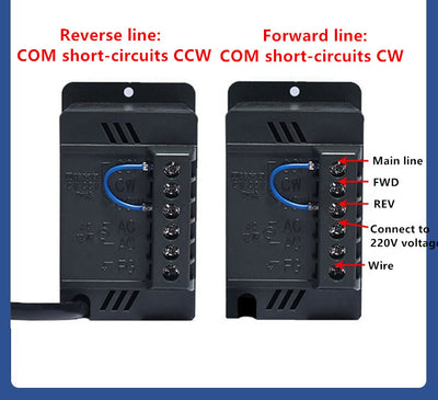 220V AC Gear Motor Variable Speed Controller Electric Motor Speed Controller