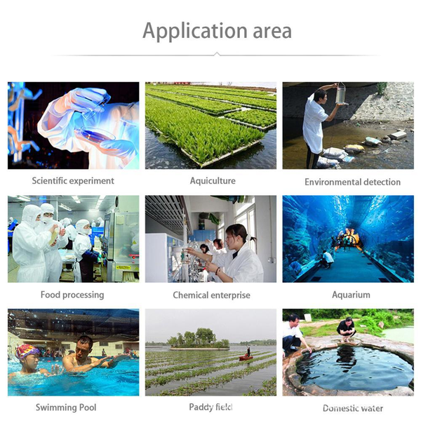 Water Quality Monitor Ph Meter TDS Temp Conductivity Detector Aquarium Analysis