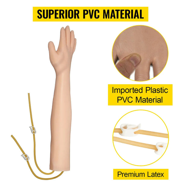 Intravenous Practice Arm Kit High Simulation Blood Drawing Practice Model Kit
