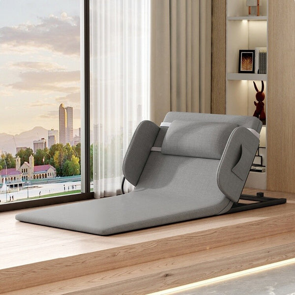 Adjustable Electric Lifting Bed Backrest for Elderly with Remote Full Length AU