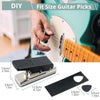 Guitar Pick Maker Punch Tool DIY Maker Hole Punch Plastic Card Cutter Machine