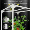 Grow Tent Complete Kit 100W LED Grow Light + Carbon Filter Combo Growbox