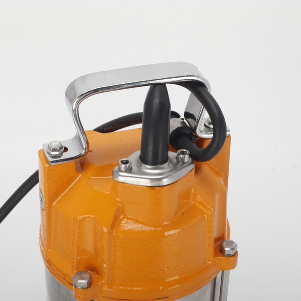 1500W Industrial Submersible Sewage Cutter Shredder Pump Dual Blades Heavy Duty