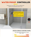 220V 6KW Auto Draining Steam Generator Shower Sauna Spa Steam Bath Generator AU