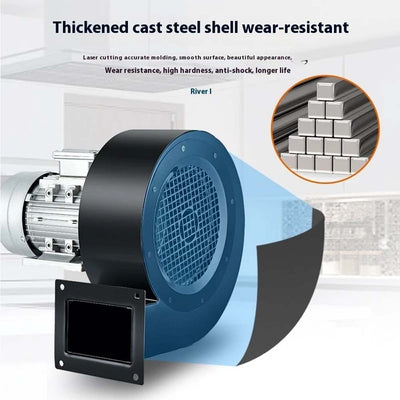1100W DF Centrifugal Fan Multi-wing High Temperature Resistant Induced Draft Fan