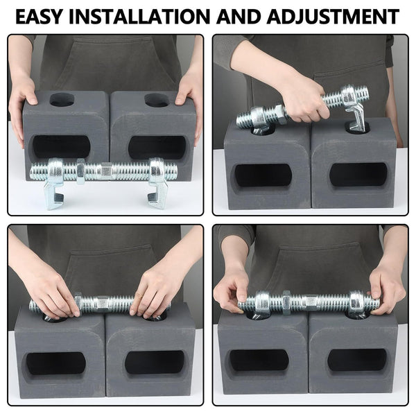 4Pack Shipping Container Bridge Fitting Clamp to Connect Shipping Containers