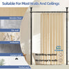 Room Divider Adjustable Privacy Screen Room Dividers Salons Beauty SPA 1.1-3m AU