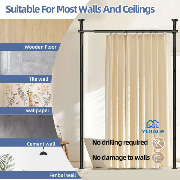 Room Divider Adjustable Privacy Screen Room Dividers Salons Beauty SPA 1.1-3m AU